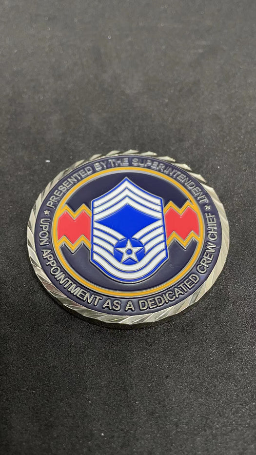Custom Challenge Coins with Matte soft enamel
