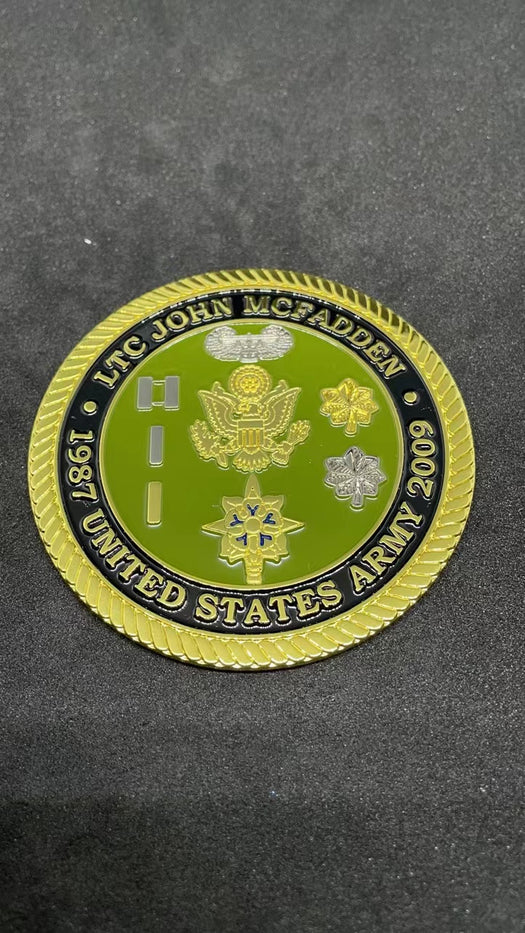 Dual Plating Options | Coin design, Custom coins