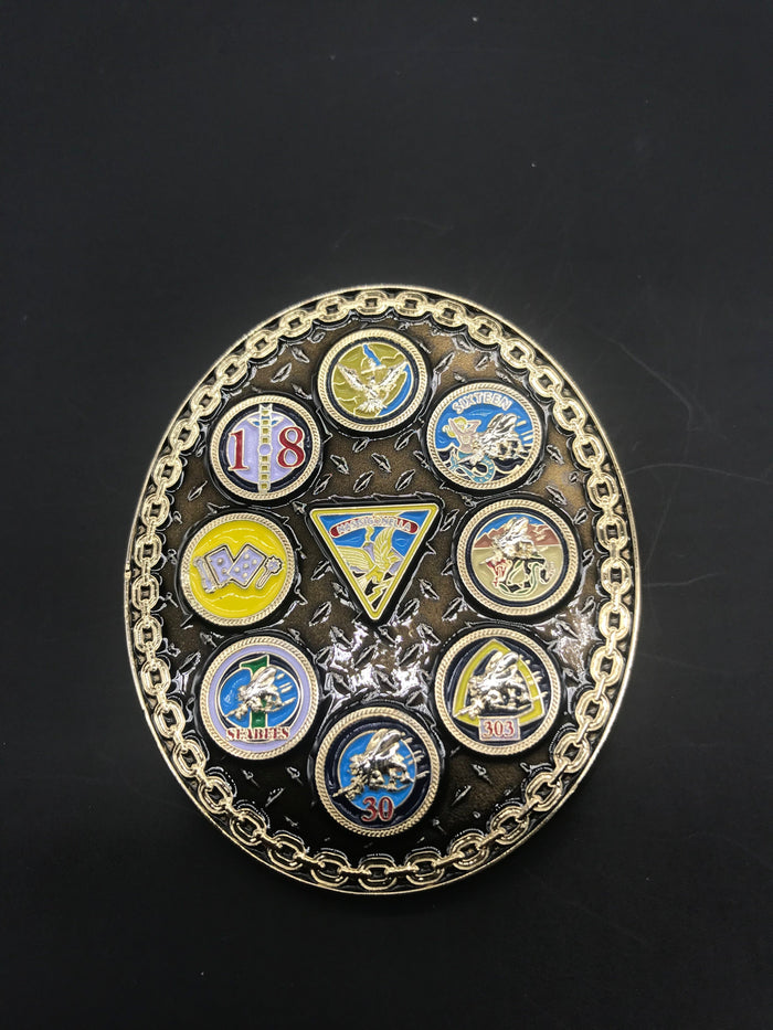 Dual Plated Challenge Coins